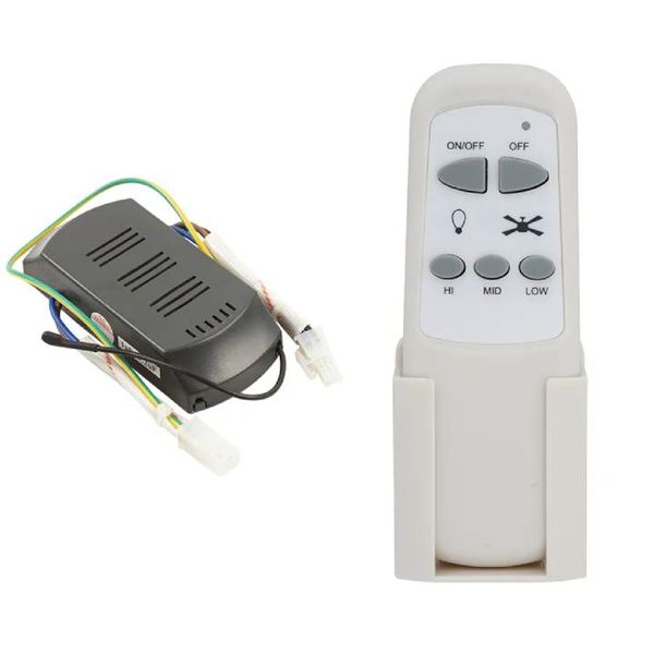 Eurolux White Remote &amp; Black Receiver for Fan