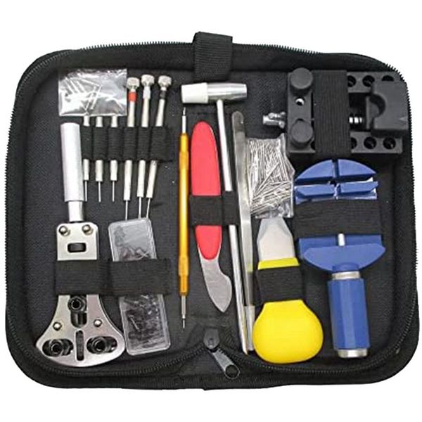 Watch Repair Kit (147 Pcs) Remover Bottom Opener Fixing And Adjusting