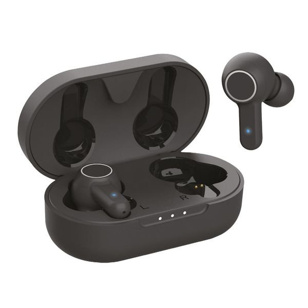 Polaroid True Wireless Stereo Bluetooth Earphones - Black