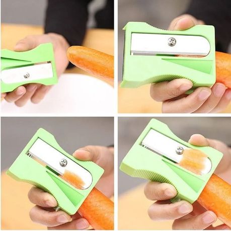 Carrot Cucumber Sharpener Peeler Kitchen Tool Vegetable Fruit Curl Slicer