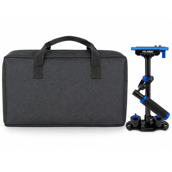 YELANGU Carbon Fiber Camera Stabilizer with Carry Bag - Adjustable