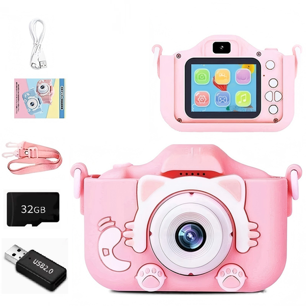 IPSTYLE Children Camera 1080P Digital Video Camera Kids Camera