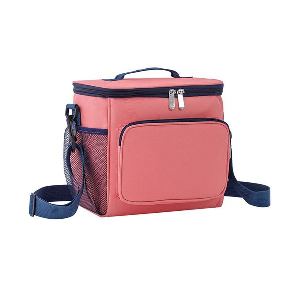 Insulated Lunch Box Soft Cooler Cooling Tote - Pink