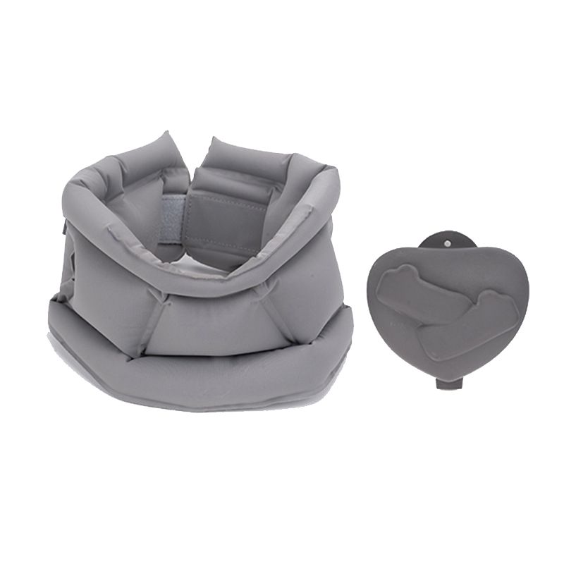 Inflatable Travel Neck Pillow with Inflatable Case