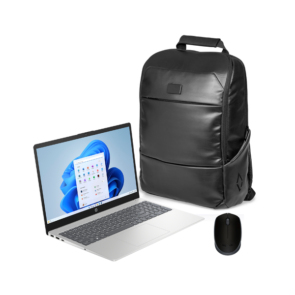 HP 15s Core i3 N305 + Avos Laptop Bag + Logitech Mouse Bundle