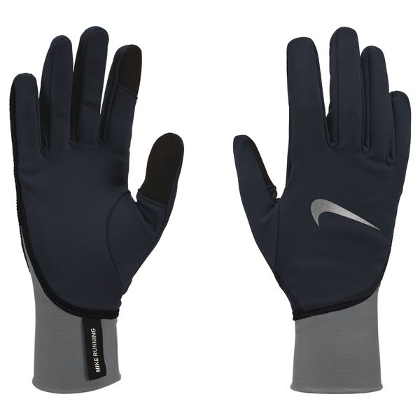Nike Womens Pacer Midweight Running Glove Black/Smoke Grey/Silver