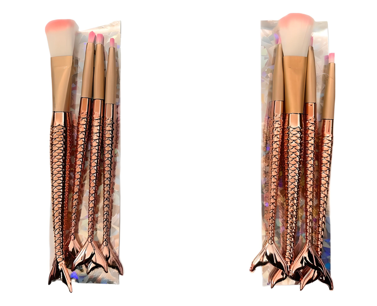 Makeup Brushes - Mermaid Tail Makeup Brushes