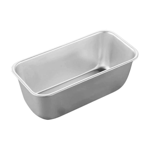 Non-Stick Aluminum Cake Pan With Even Heat Distribution - Small - Silver