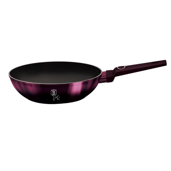 Berlinger Haus 28 cm Titan Coating Wok - Purple Eclipse Collection