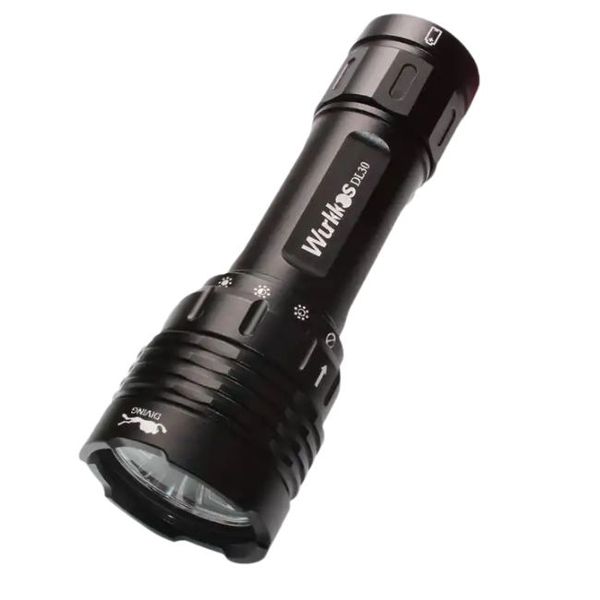 Wurkkos DL30 3600 Lumen 220m Throw Rechargeable Diving Flashlight