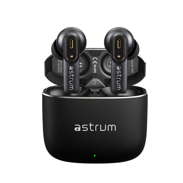 Astrum True Wireless ANC Bluetooth Earbuds Metal Click Case - XZ Pro