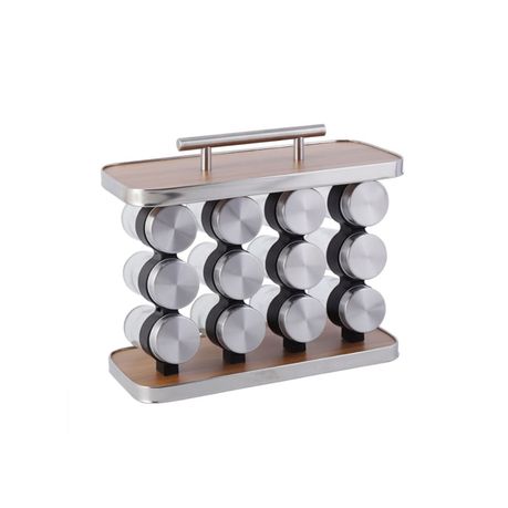 12 Bottle Kitchen Spice Rack With Handle Shop Today. Get it