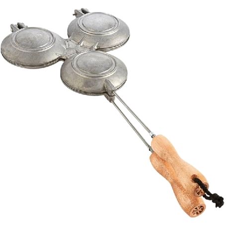 LK's - 3-In-1  Jaffle Maker - Aluminium 120mm Diameter