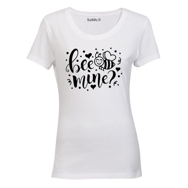 Bee Mine Valentine - Ladies - T-Shirt