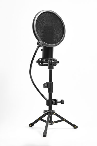 Lorgar Voicer 721 Streaming Professional Gaming Microphone - Tripod incl