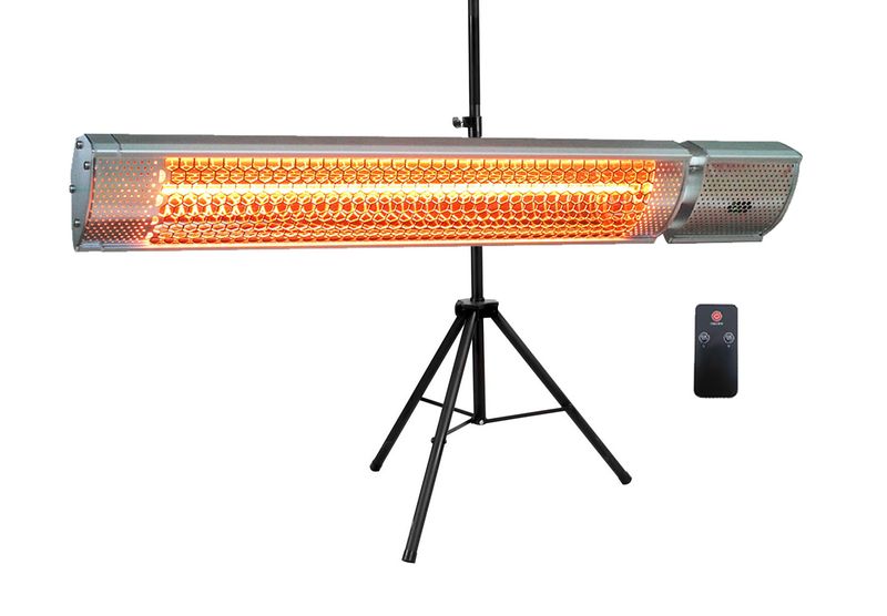 Wall Mounted Infrared Heater With Tripod stand -Dual Settings-IP65