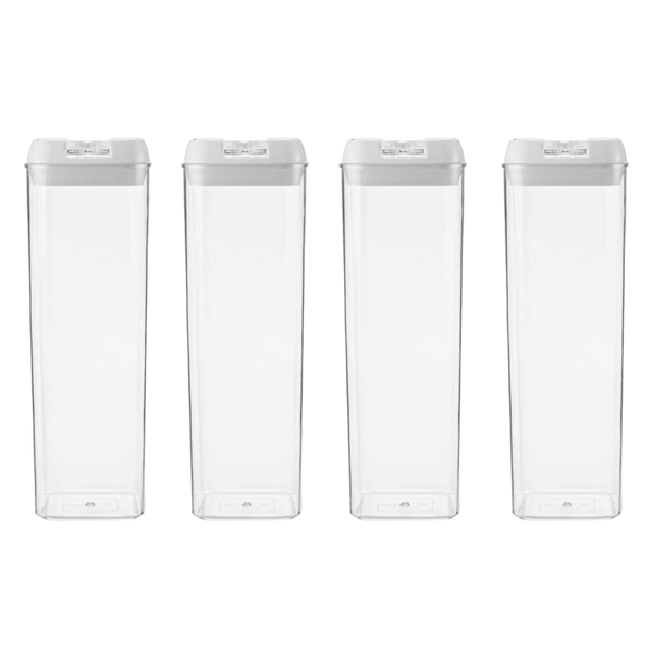 Leak-Proof Airtight Storage Containers - 4 Pack