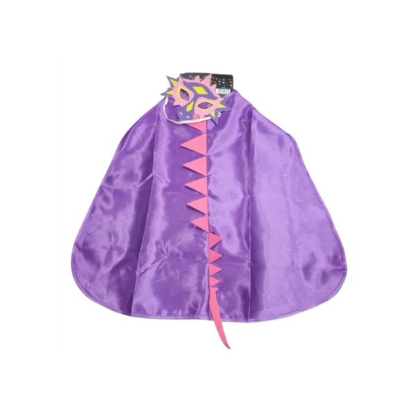 Child Dinosaur Mask and Cape 2 Piece