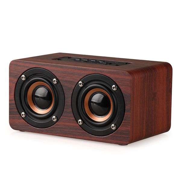 W5 High-end Wooden Wireless Bluetooth Speaker