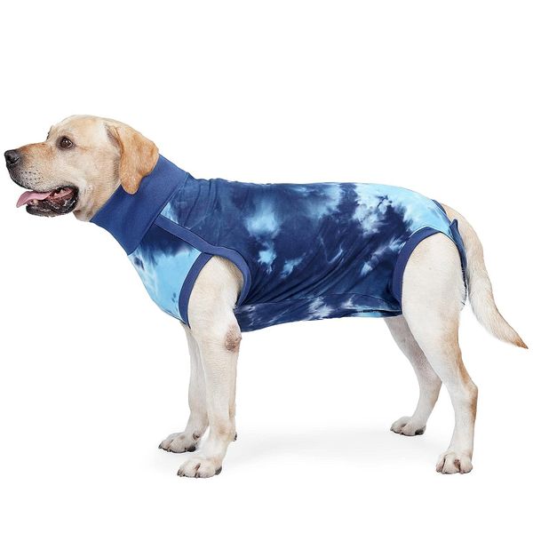 Post-Surgery Dogs Recovery Shirt - Prevent Licking-L