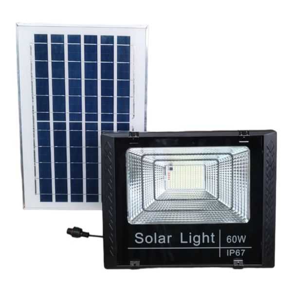 Solar Powered LED Light With Remote Control FA-5282-100W
