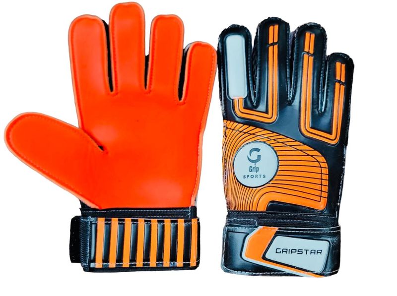 Rt-Kids-2132 Org Goal Keeper Gloves (Foamy) Finger Protect (Kids)