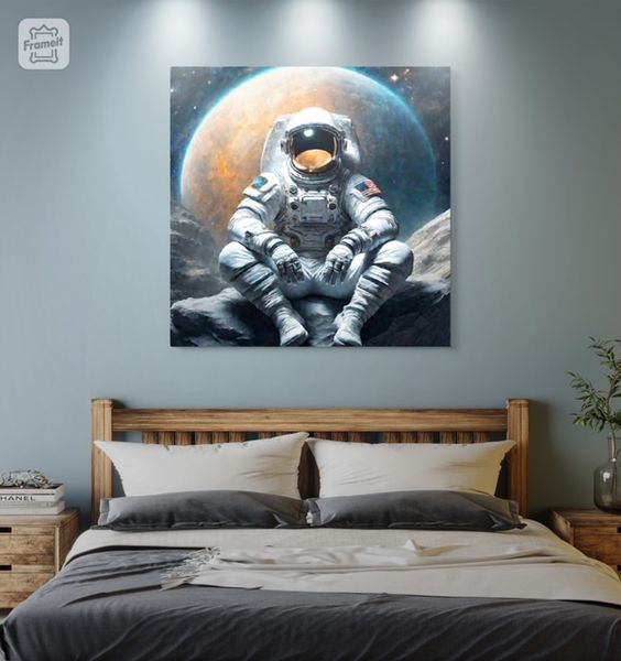 Canvas Wall Art - The Astronaut