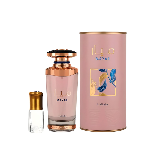 Mayar for Women by Lattafa Eau de Parfum - 100ml + Perfume Oil