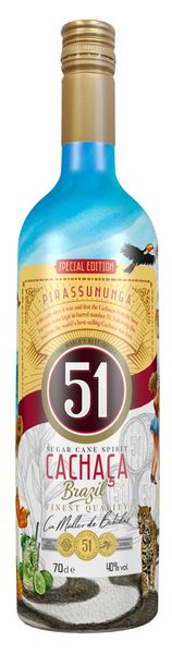 Cachaca 51 - Brazilian Rum - 750ml