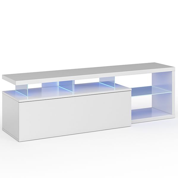 BLUE-TECH TV Unit With Built-in LED Blue Lights