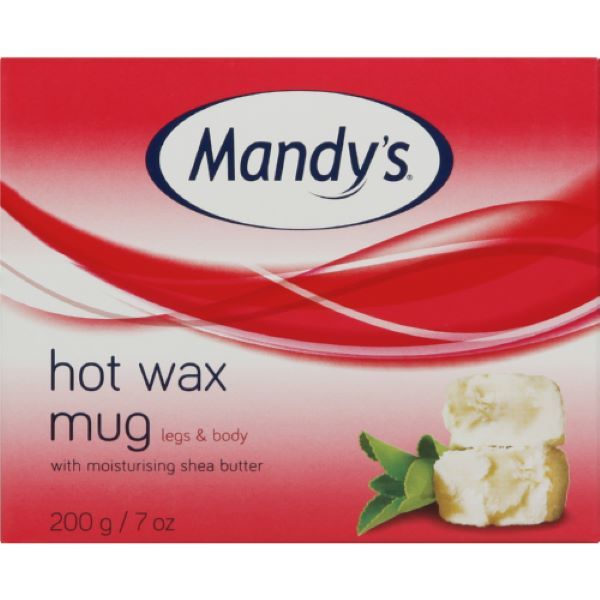 Mandy's StoveTop PeelOff Hot Wax Legs & Body 200g Shop Today. Get