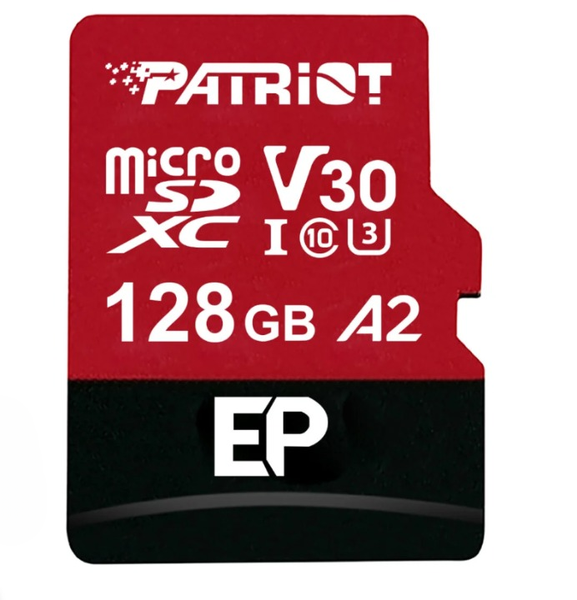 128GB microSD V30 A2 - Reliable Storage for Apps &amp; 4K Video (No Adaptor)
