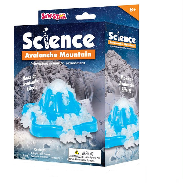 Science Kit For Kids Avalanche Mountain Sew-Star