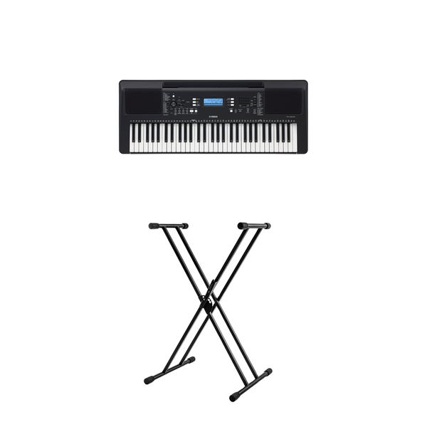 Yamaha PSR-E373 Portable Digital Keyboard With Keyboard Stand
