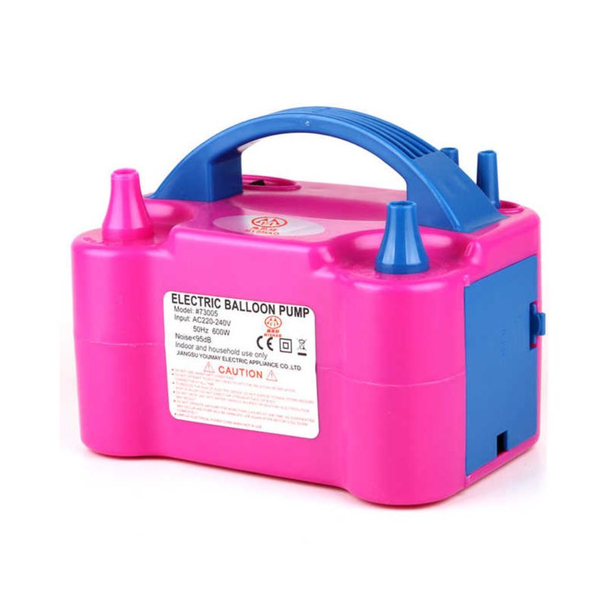 Portable Dual Nozzle Electric Air Balloon Pump