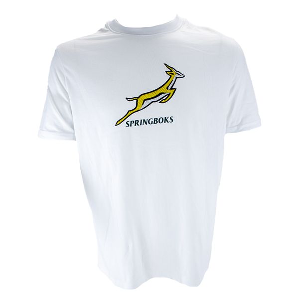 Springbok Regular Crew Tee - White