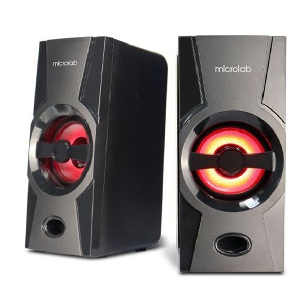 Microlab B15 2.0CH 2X3 Watt USB-Powered Gaming Multimedia Speaker-Black