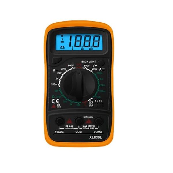 LCD Backlight Portable Handheld Digital Multimeter Voltage Tester