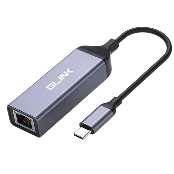 GLINK USB Type-C to RJ45 Gigabit Ethernet High Speed Adapter - GL-041C