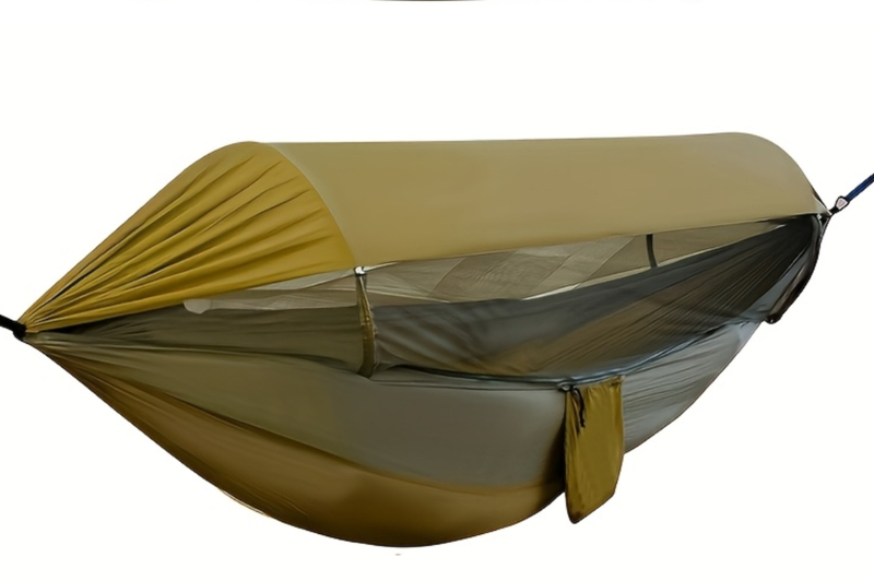 Outdoor Double Hammock Mosquito Netting Sunshade for Camping Travel