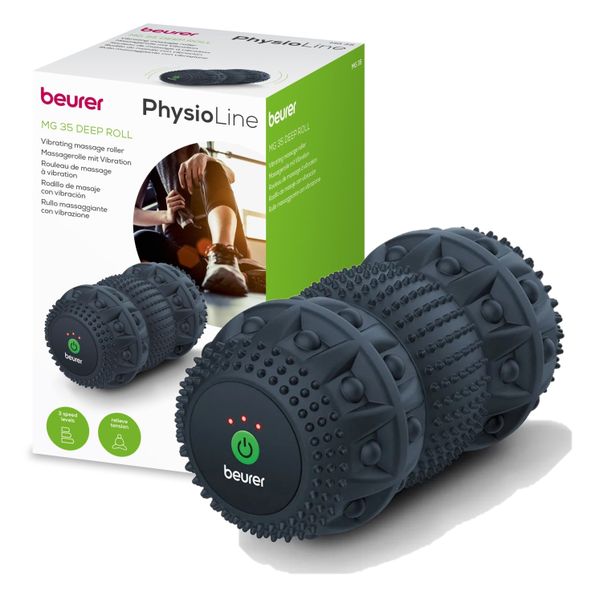 Beurer Massager MG 35 Vibrating Massage Roller | Deep Acting | USB Recharge