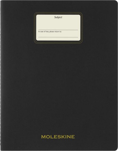 Moleskine Student Cahiers XXL Plain Black