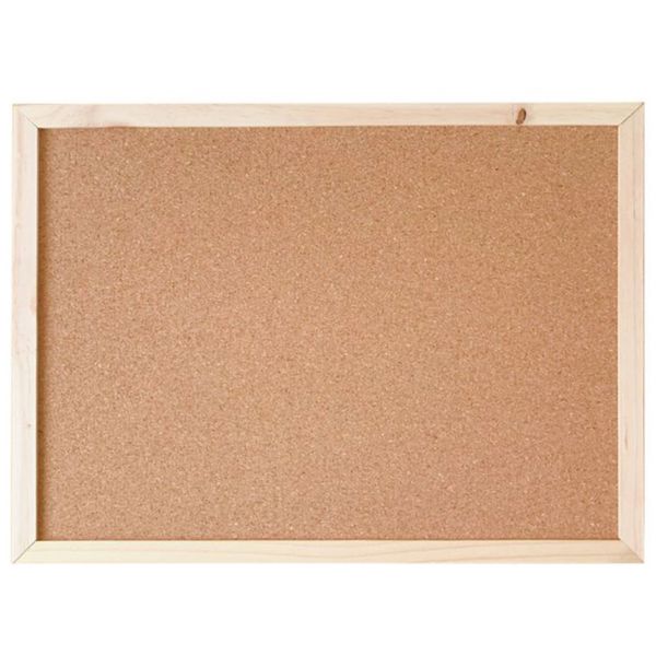 Home Decor Multifunctional Memo Cork Bulletin Board With 100pcs Flag Pins