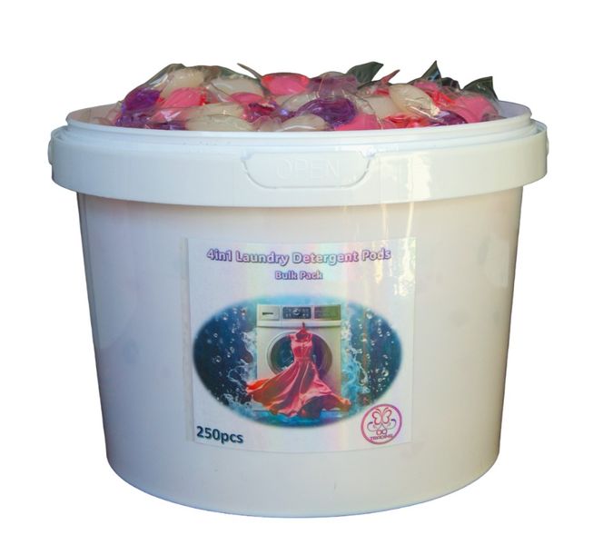 4in1 Laundry Detergent Pods - 250 Pieces