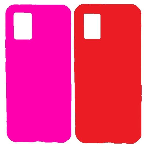 MXM™ Hot Pink &amp; Red Liquid Silicone Cover for Vivo V20