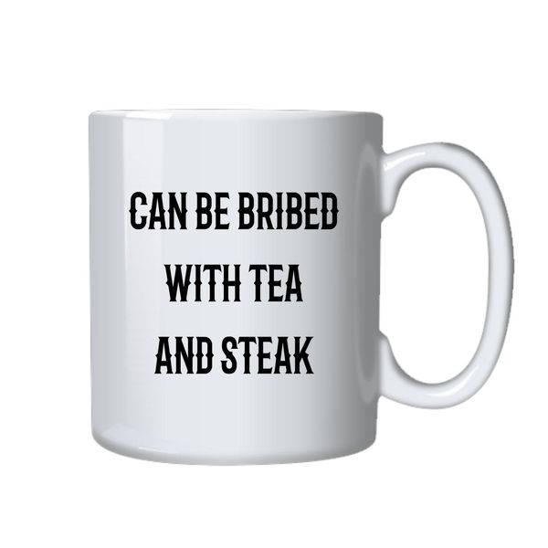 Tea and Steak Mug - Best Funny Novelty Cup Gift Idea for