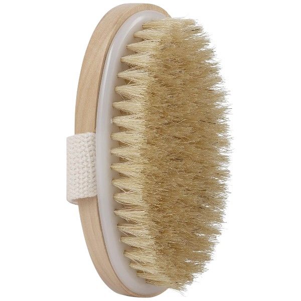 Exfoliating Body Massage Brush - Wood