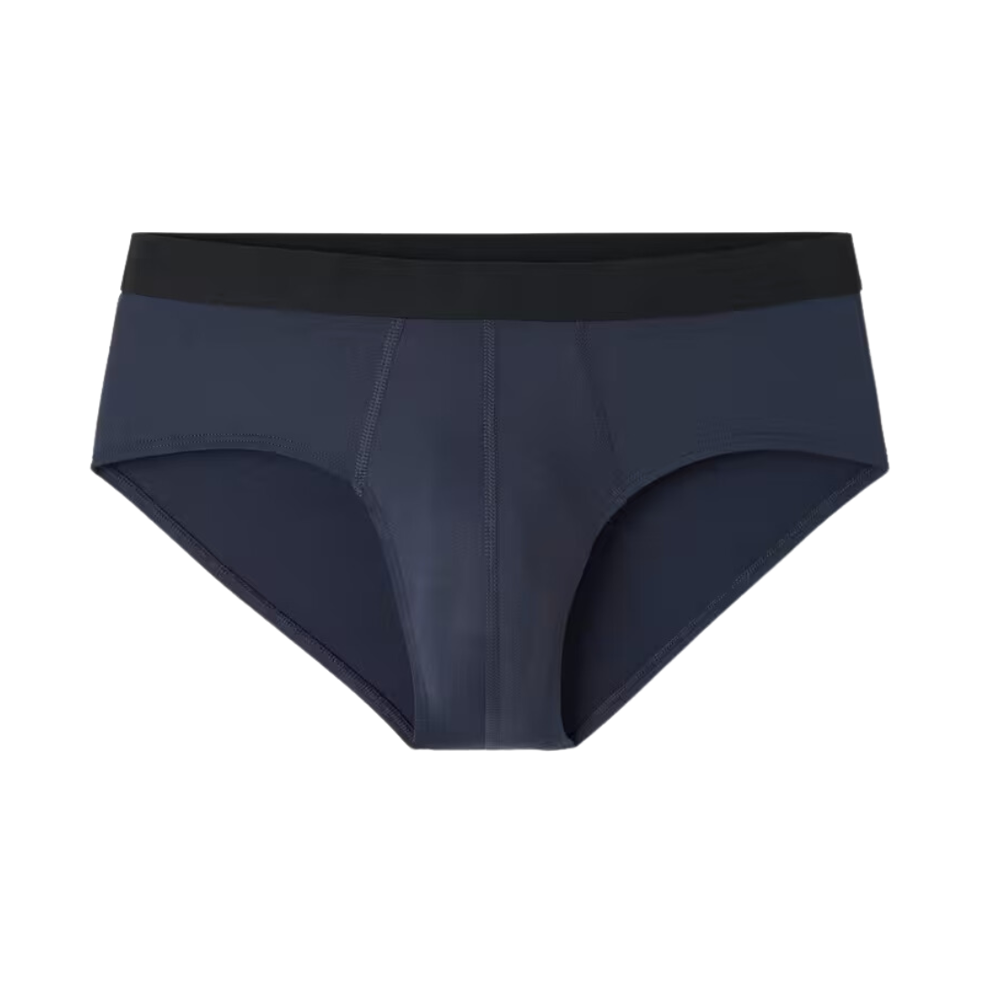 Kalenji Men's Breathable Sports Briefs - Dark Blue