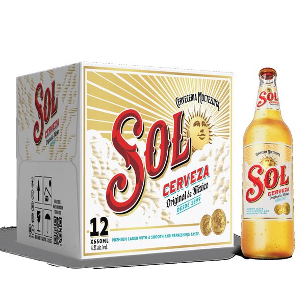 Sol - Beer - 12 x 660ml