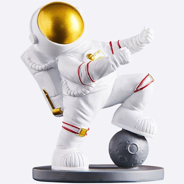 Astronaut Shape Resin Wine Bottle Holder -Home Office Cafe Bar Restaurant